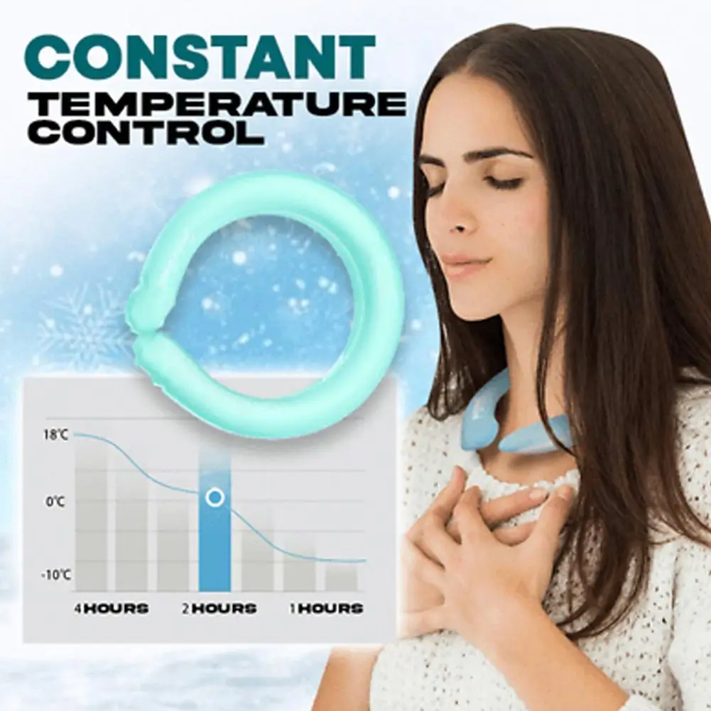 Летний холодный шейный воротник 18 ℃ для занятий спортом на открытом воздухе