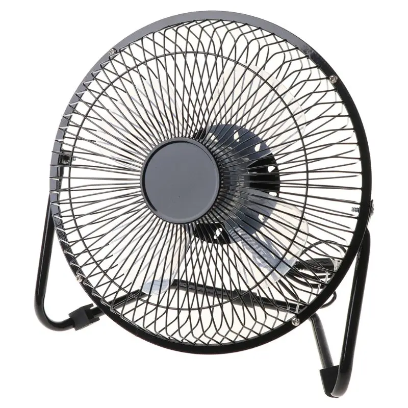 

Metal 8 Inch Portable USB Fan with 2 Speeds Personal Cooling Fan for Home Office AXYF