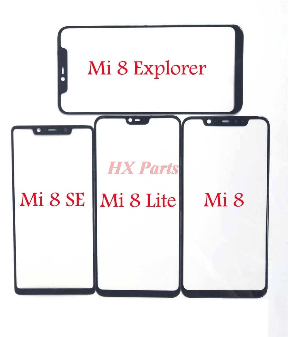 Оригинальные стеклянные линзы для Xiaomi Pocophone F1 Mi 8 SE Lite Mi9 9 Mix 3 6X A2 экран переднее