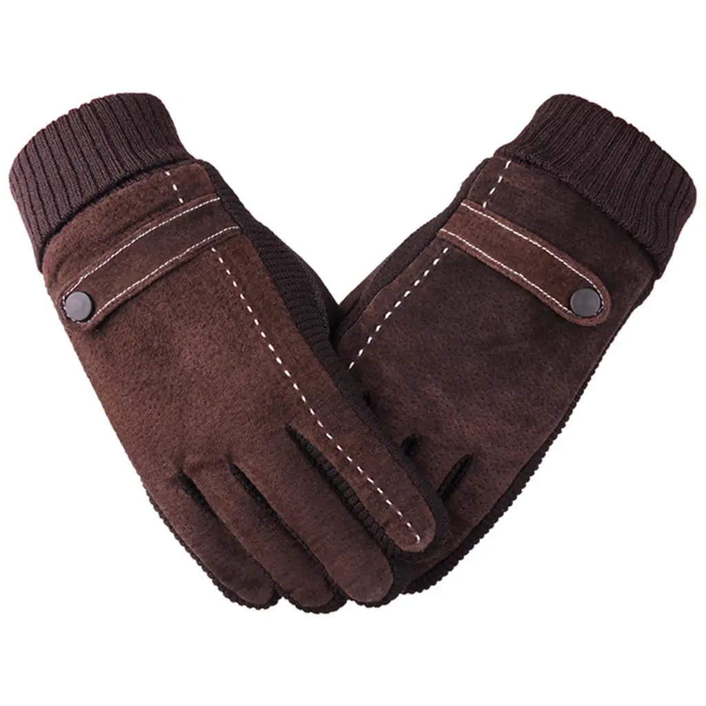

Winter Warm Ski Snowboard Driving Touchscreen Mitten Gloves for Cold Weather