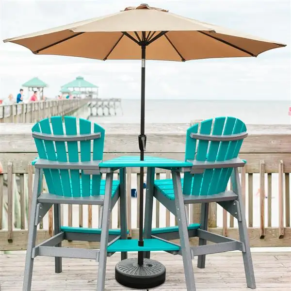 

2.7M Hand-cranking Style Outdoor Yard Garden Polyester Fabrics Waterproof Folding Sun Beach Sunshade Umbrella