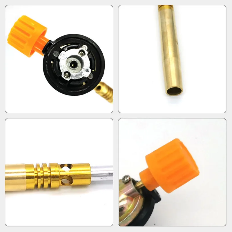Flamethrower Burner Butane Gas Blow Torch Hand Ignition Camping Welding BBQ Tool #0223# | Torches