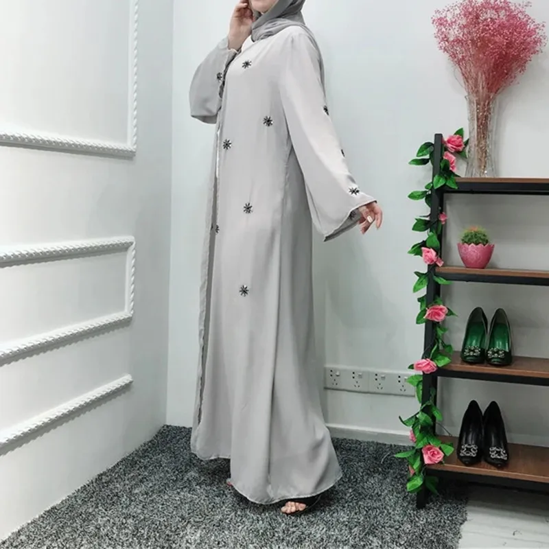 

Abaya Femme Kimono Kaftan Robe Dubai Islam Muslim Hijab Dress Abayas Caftan Marocain Qatar Oman Turkey Elbise Ramadan Clothing