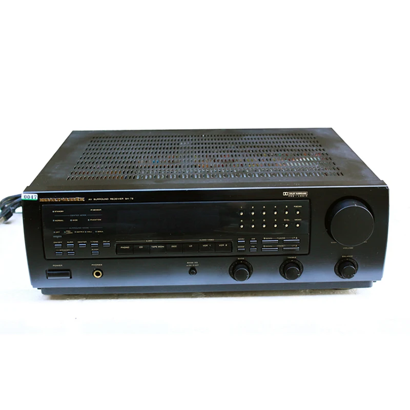 

Imported from Japan SR-73 AV power amplifier, second-hand power amplifier home theater power amplifier, channel: 5.1