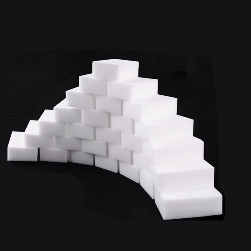 Белая меламиновая губка 20/10 шт. волшебная ластик для кухня ванная офис