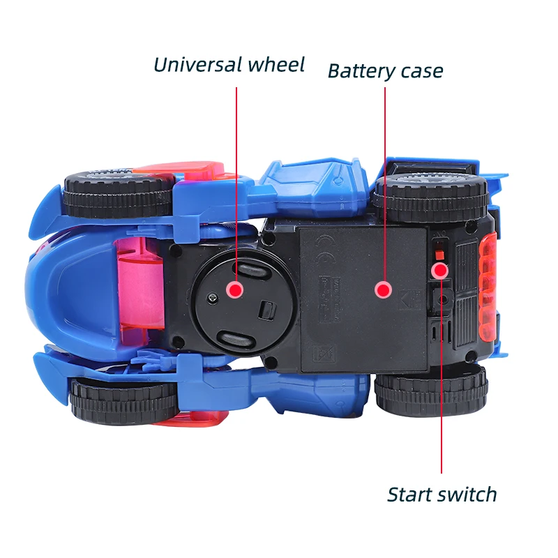 Электрический динозавр Волшебный автомобиль игрушки Трансформеры Led звук авто