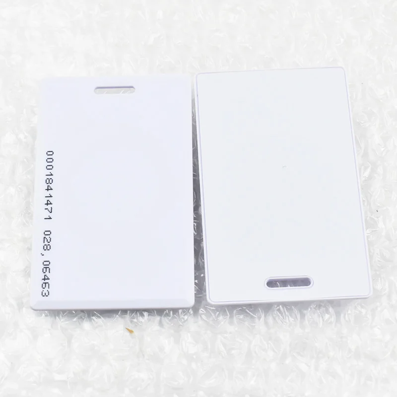 

1000pcs/Lot 125KHz RFID Tag EM ID TK4100/EM4100 Thick Card Access Control System Card RFID Card