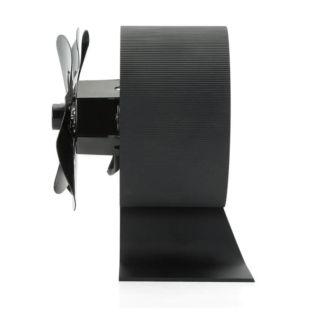 Dual Head 8 Blades Powered Stove Fan Aluminium Silent Eco-Friendly For Wood Log Burner Fireplace | Инструменты