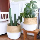 Плетеная корзина ручной работы для хранения живота