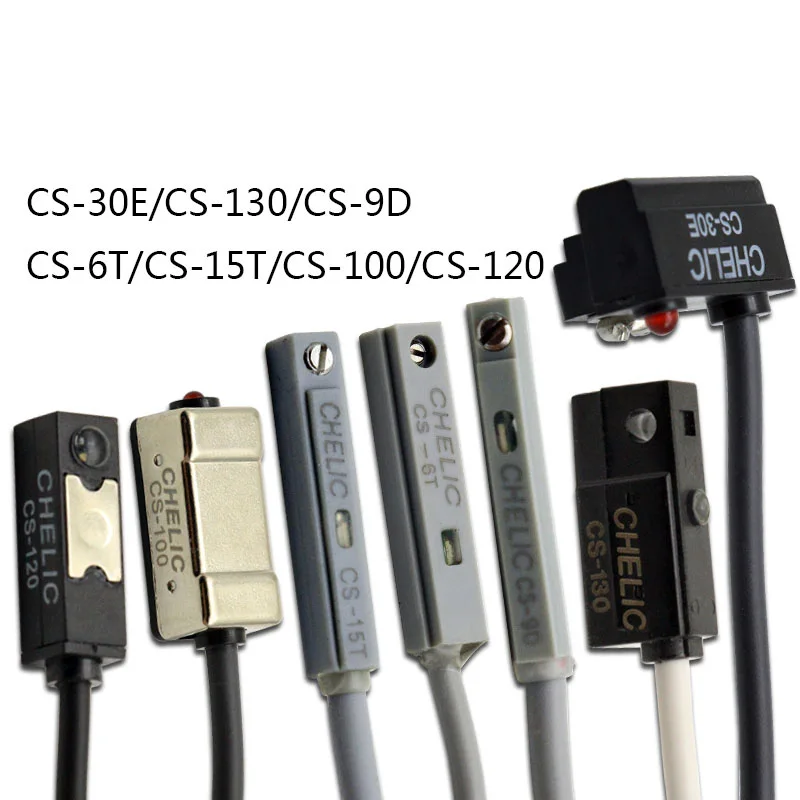 

CS-9D Magnetic Sensor Switch for Pneumatic Air Cylinder CS-30E CS-6T/CS-15T/CS-100/CS-120/CS-130