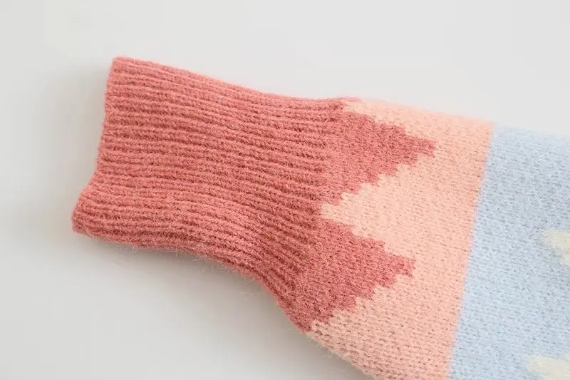 Свитер Za модные женские осенние вязаные свитера Женское пальто винтажный