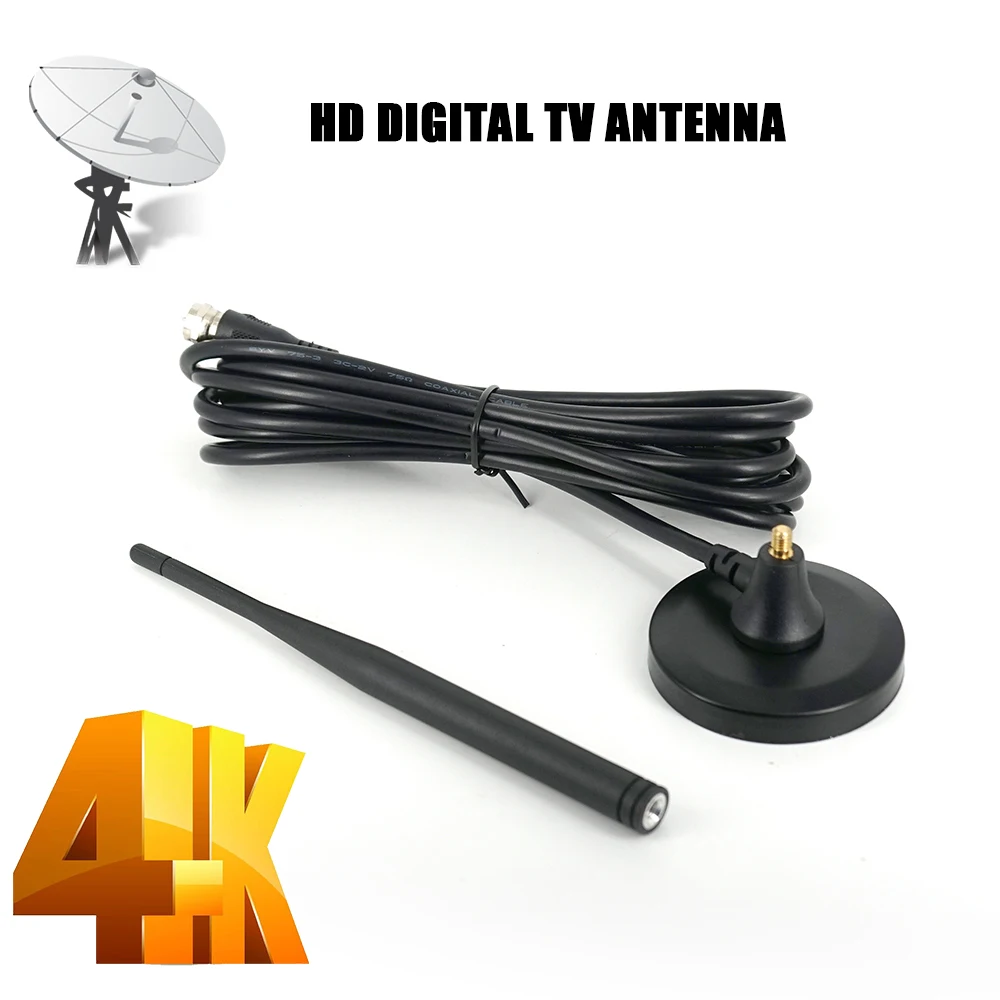 Vmade Новая цифровая усиленная ТВ антенна TV ISDB ATSC DVB T T2 HD цифровое телевидение