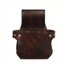 Тактическая кобура Tourbon для охотничьего ружья, кожаная поясная кобура для ремня, коричневый держатель для винтовки, аксессуары для переноски ремня