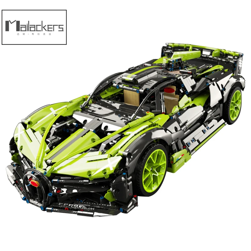 

Mailackers Technical Car Machine Racing Car Speed Champions Building Blocks Technical Supercar Model Bricks Toy For Children