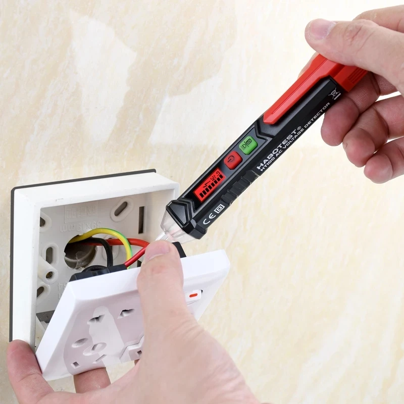 

Intelligent Non-Contact Pen Alarm AC Voltage Detector Meter Tester Pen Sensor Tester