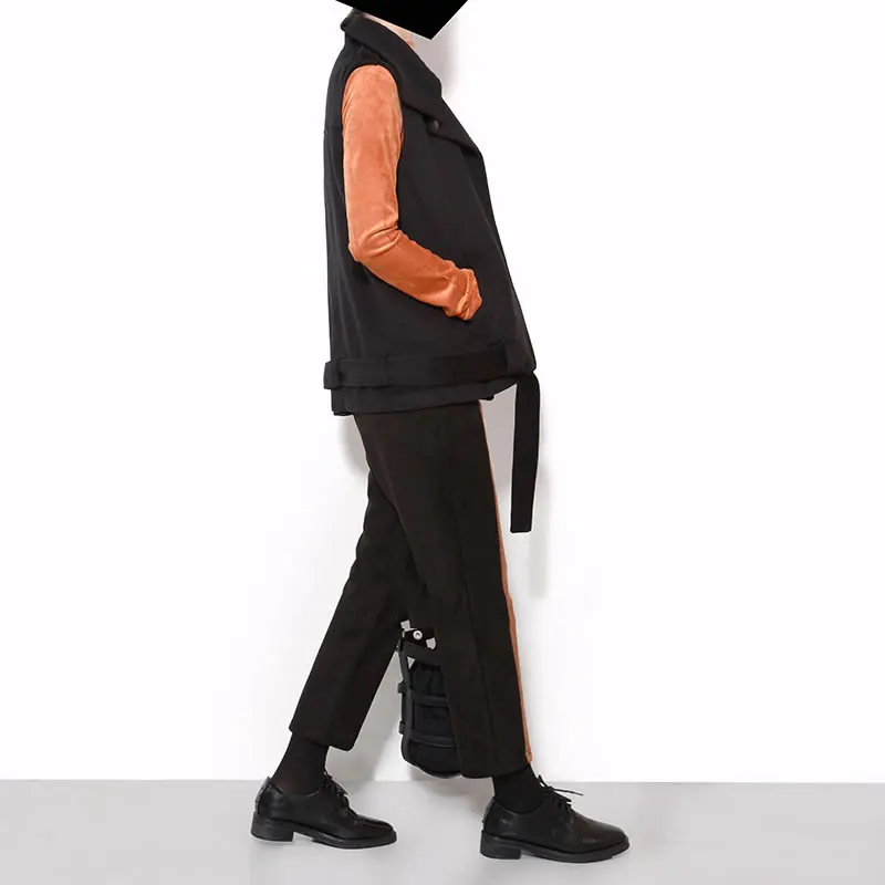 XITAO необычный женский топ корейская мода новинка тонкий дикий Джокер отложной