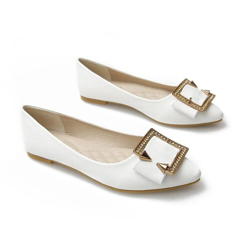 YAERNI/Женская обувь на плоской подошве Модная со стразами Женские лоферы без