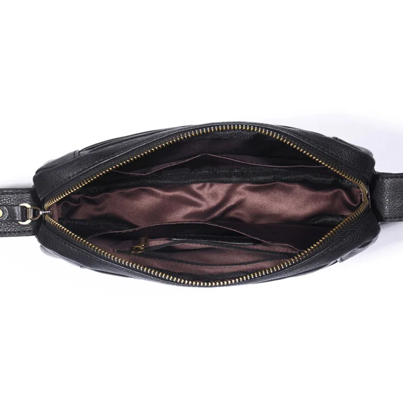 AETOO мужская кожаная сумка через плечо модная трендовая Повседневная мини-сумка |