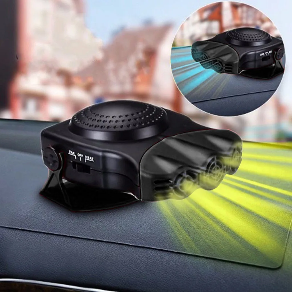 Автомобильный обогреватель 12 В Defroster Defog автомобильный Электрический вентилятор