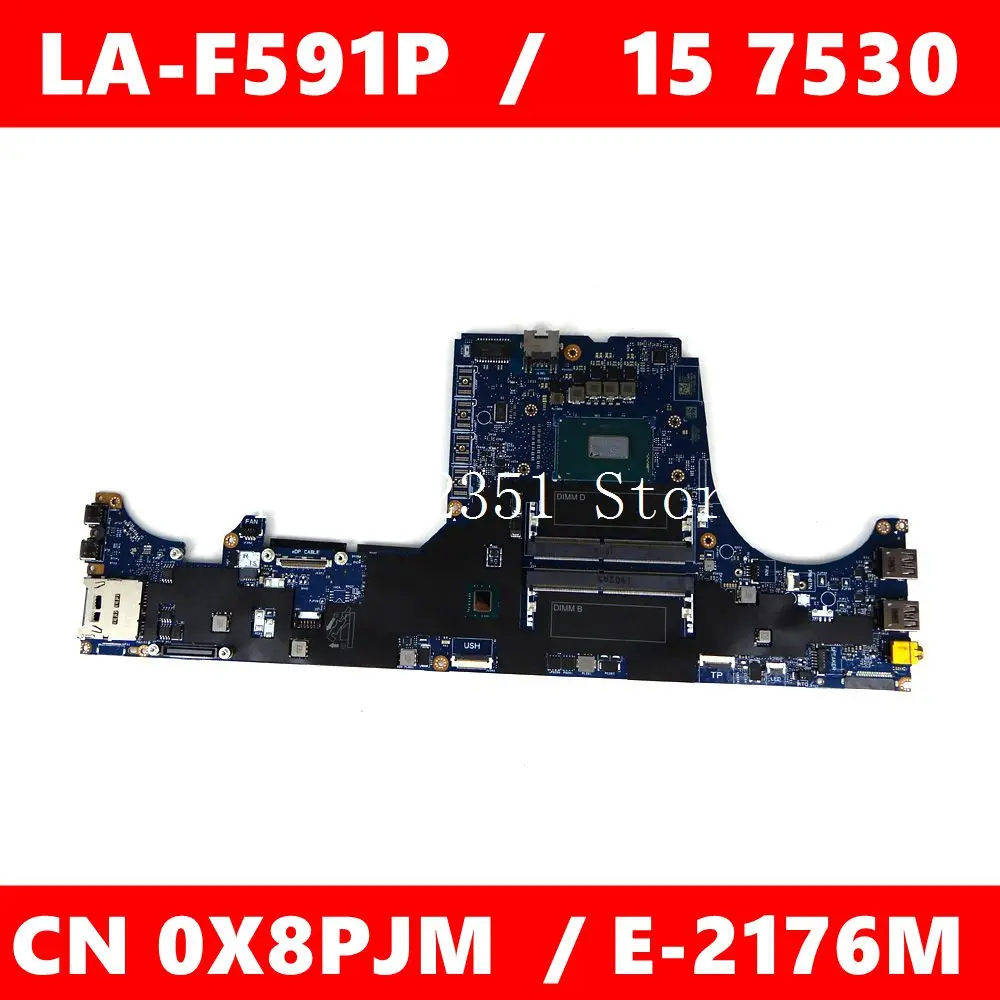 

Материнская плата CN 0X8PJM DDR51 для ноутбука DELL precision 15 7530