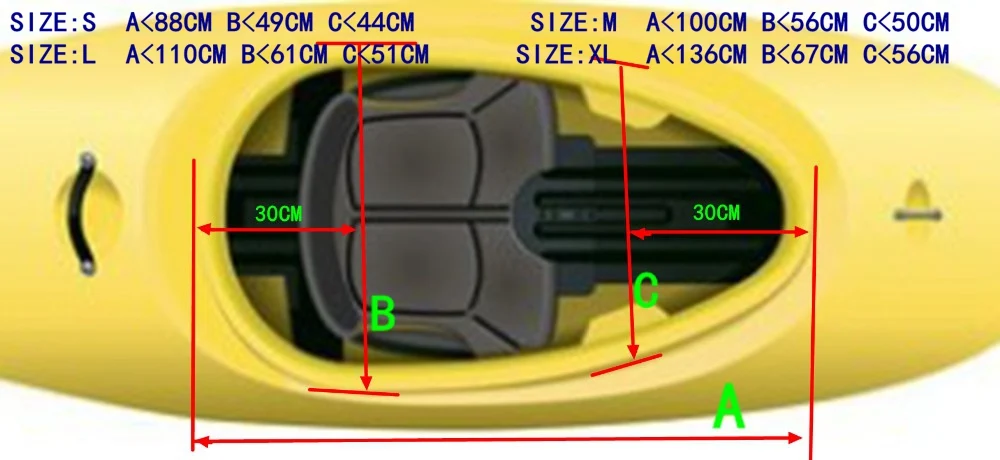 4 размера крыло кабины каяк резиновая лодка аксессуары морское весло