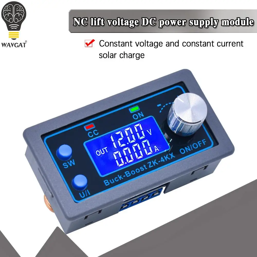 ZK-4KX DC Boost Converter CC CV 0 5-30V 4A 5V 6V 12V 24V | Электронные компоненты и принадлежности