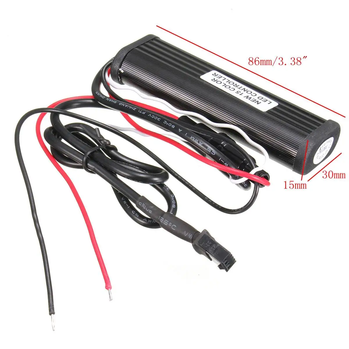 

8pcs LED Motorcycle SportBike Car Atmosphere Light Wireless Decorative Strip Lamp Remote Control RGB 5050SMD 15 Colors