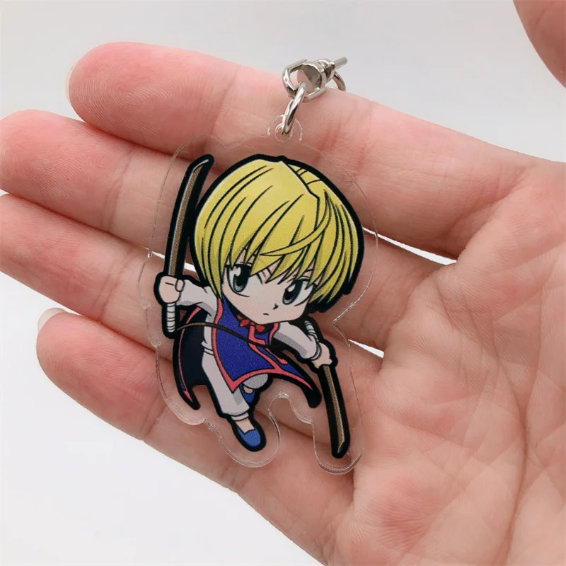 Аниме охотничий брелок FREECSS Killua Zoldyck Kurapika аксессуары для косплея Подвеска