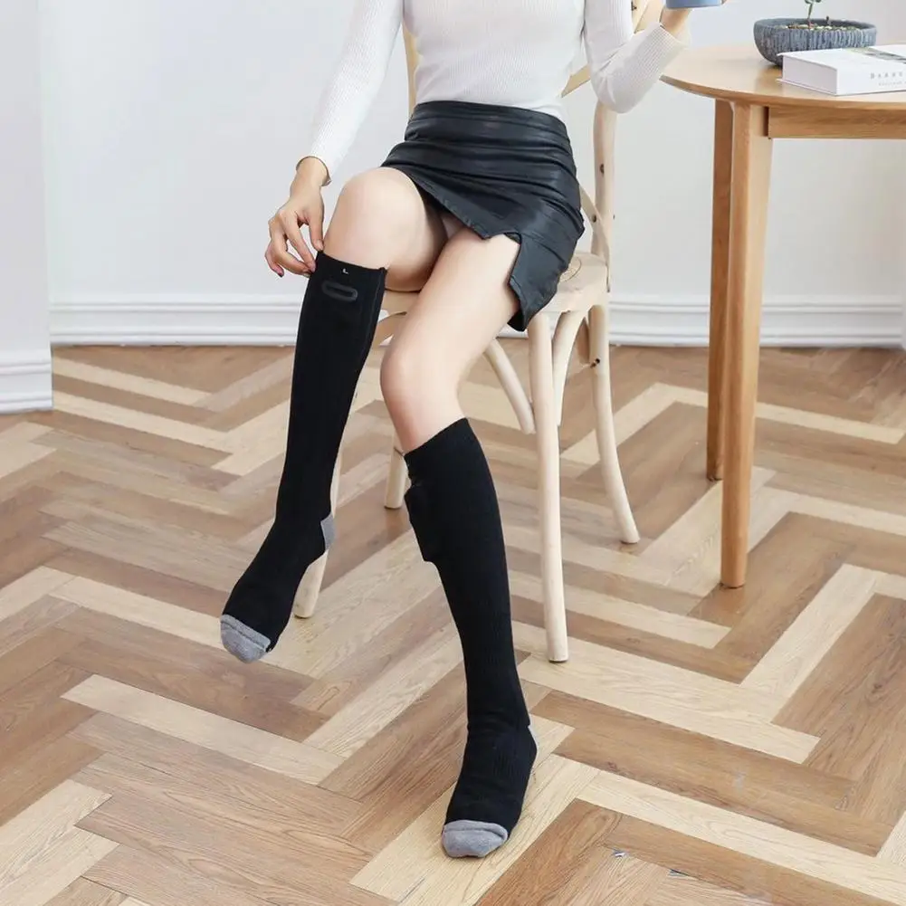 

Electric Heated Socks 3.7V Adjustable Warmer Socks For Women Men Winter Cycling Socks Outdoor Skiing Cycling Sport Warm Pastes