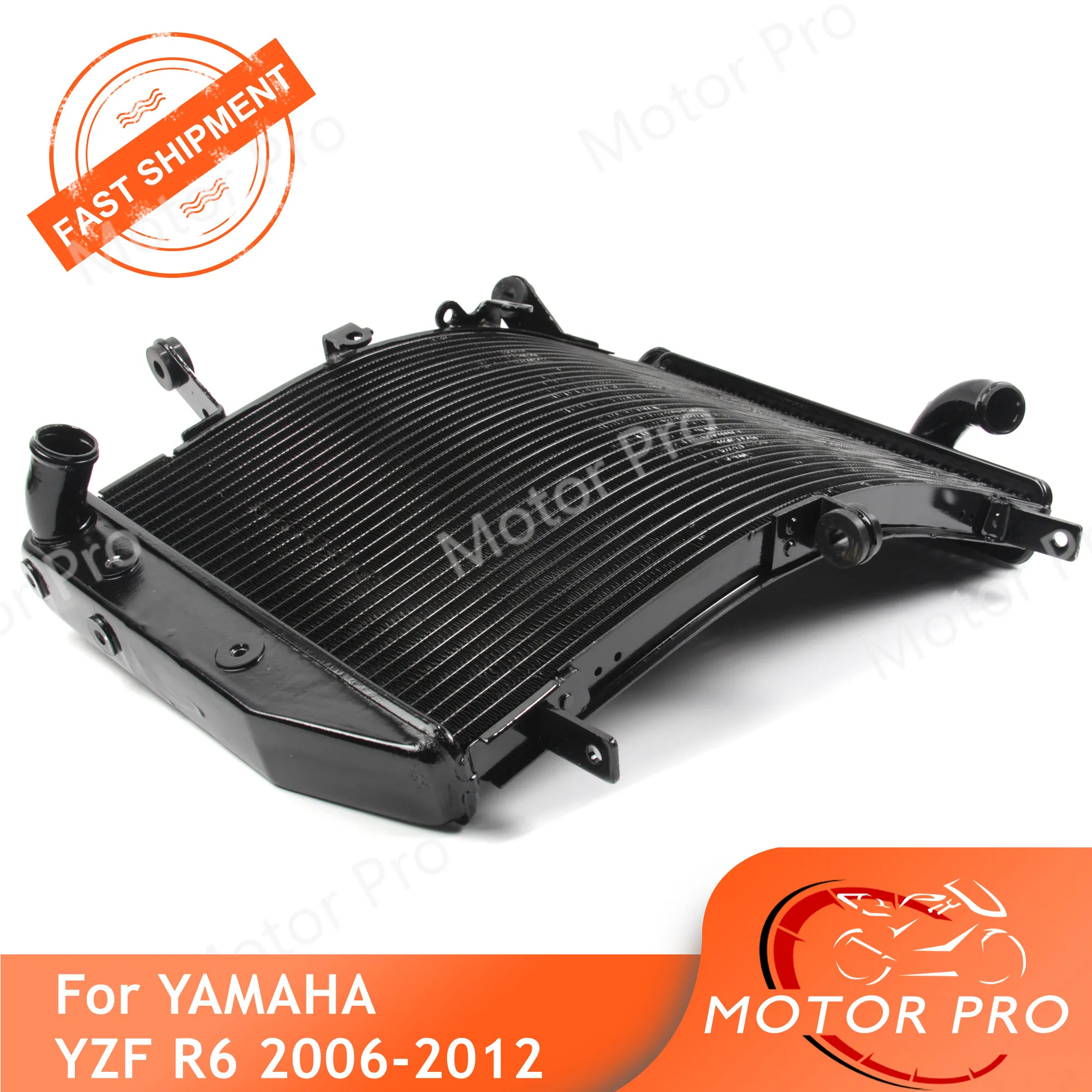 Радиатор для Yamaha YZF R6 2006 - 2012 охлаждающий охладитель аксессуары замены мотоцикла