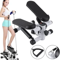 wholesale fitness equipment indoor stepping exercise machine multi function mini hydraulic with resistance bands