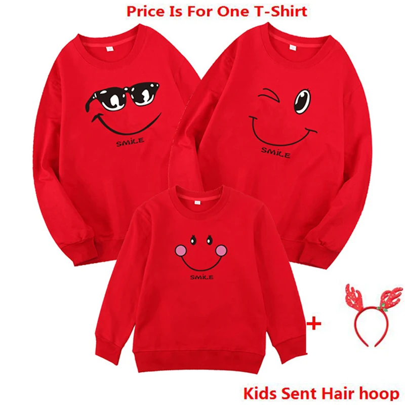 

2020 New Baby Girls Boy Mom Dad T-shirt New Year Family Look Women Men Baby T-shirt Christmas Family Matching T-shirt Outfits