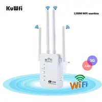 Усилитель сигнала Wi-Fi KuWFi, 1200 Мбит/с, 4 антенны