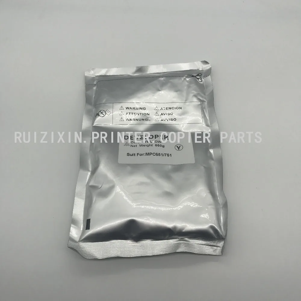 Разработчик порошок для Ricoh C751 Перевозчик C651 C8002 C6502 C5100 C5510 совместимые детали копировального устройства