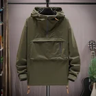 Мужская тактическая Водонепроницаемая ветровка, камуфляжная теплая куртка в стиле милитари, Новинка лета 2022