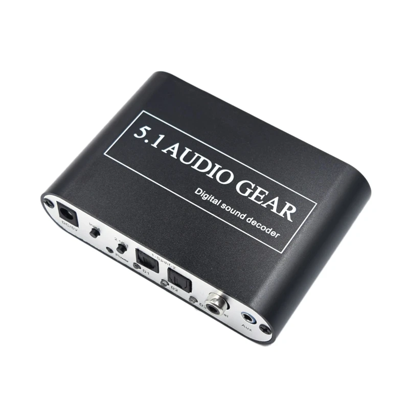5 1 o Gear цифровой звуковой декодер цифро аналоговый DAC оптический коаксиальный USB