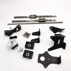 funssor creality cr 10 ender3 pro v2 3d printer blv dual z axis linear rail dual stepper motor upgrade kit hiwin linear rail free global shipping