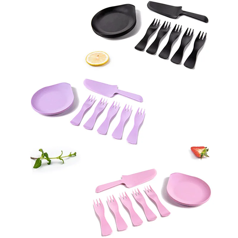 На свадьбу и день рождения вечерние торт одноразовые лоток для столовых приборов