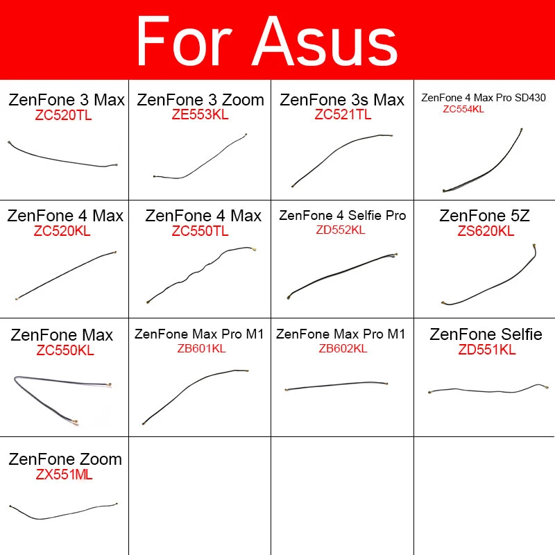 Подлинная антенна сигнала гибкий кабель для Asus ZenFone 5 Lite ZC600KL Wifi ленточный телефон