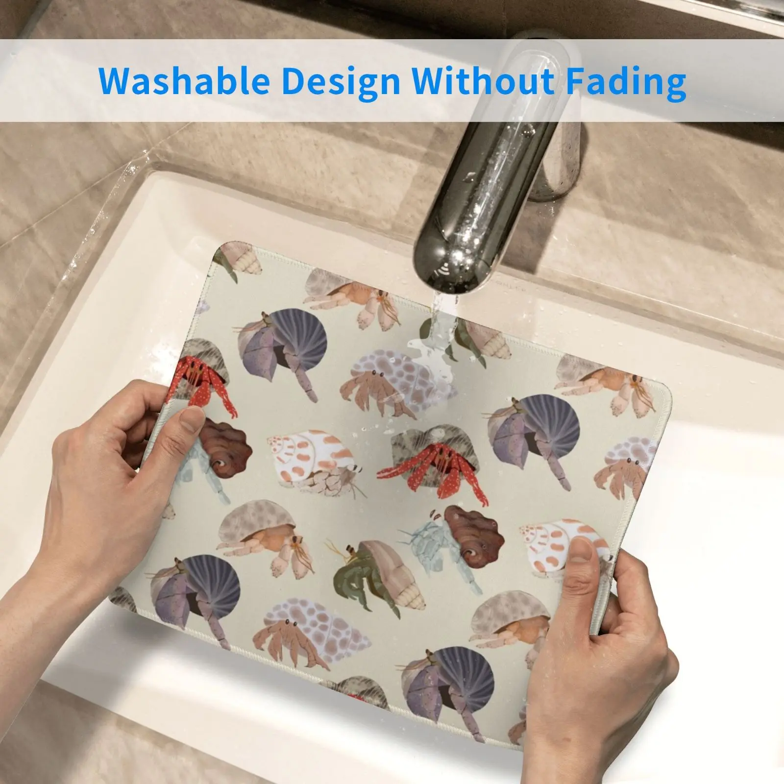 

Hermit Crabs Pattern Mouse Pad DIY Print Hermit Crabs Tablet Case Phone Wallet Hermit Crab Tank Hermit