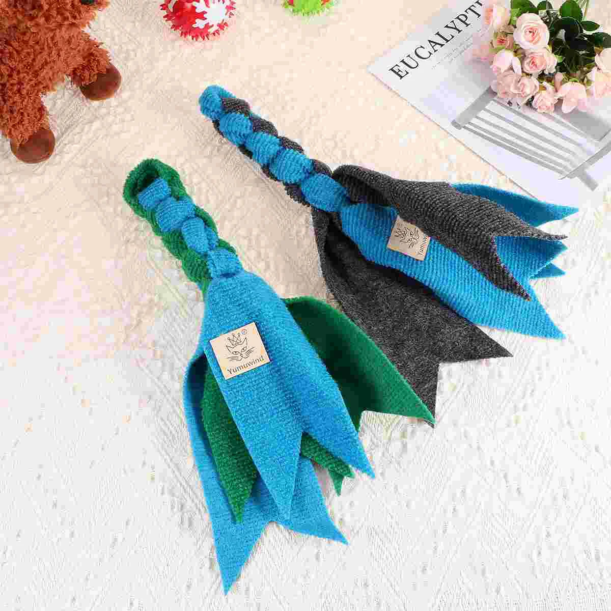

Creative Bite Interactive Toys Extendable Flirt Pole Funny Chasing Teaser Exerciser for Pets Dogs Cats (Black With Paper Box
