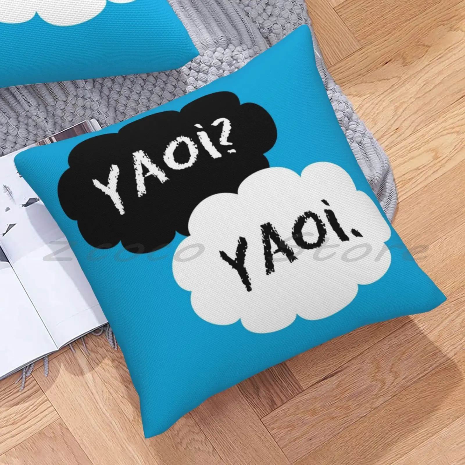 Yaoi? Yaoi. Чехол для телефона из льняной плюшевой бархатной ткани с принтом на заказ