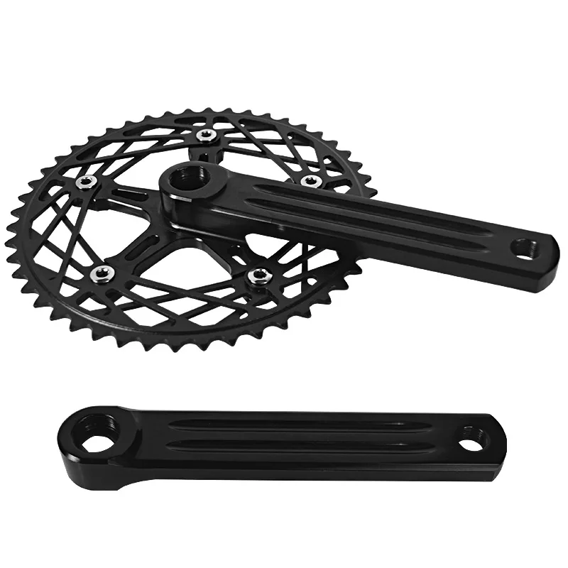 Сверхлегкий CNC велосипед 48T кольцо 130BCD crankset для складного велосипеда 170 мм crank