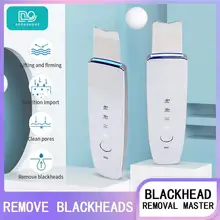Ultrasonic Skin Scrubber Blackhead Remover Professional Peeling Spatula Peeling Whitening skin care Skin Care Device
