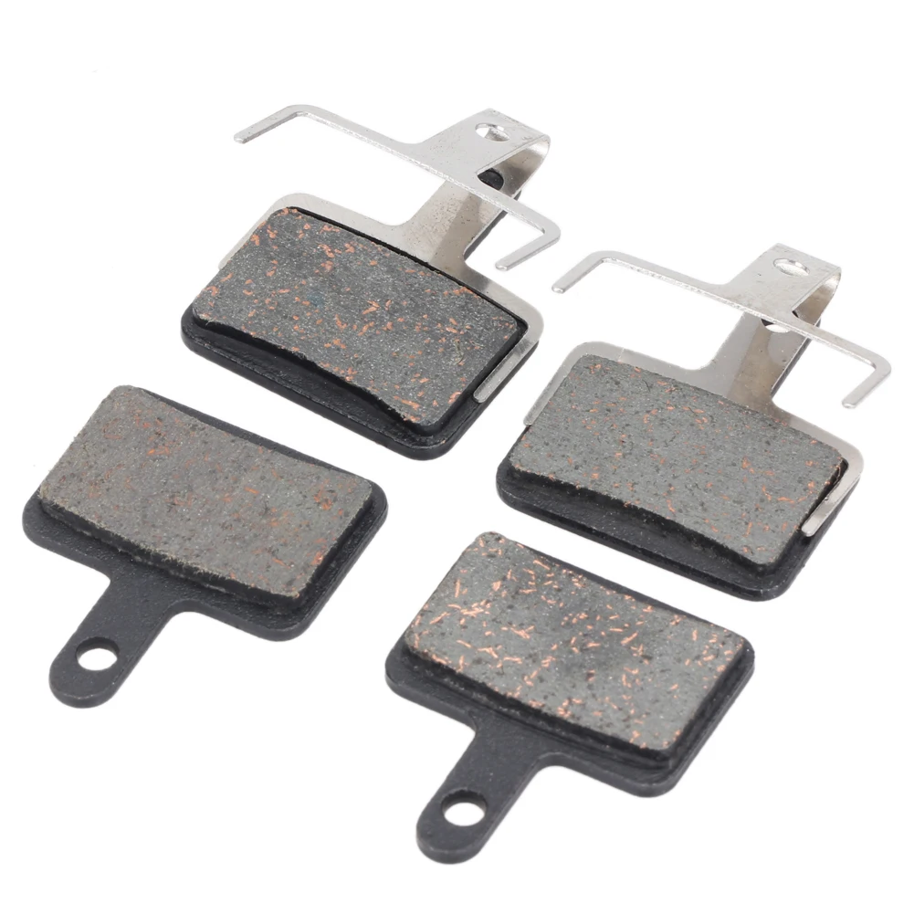 

2Pairs Bicycle Disc Brake Pad Bike Hydraulic Disc Brake Pads Semi-Metallic Cycling Brake Pads For Shimano M375 M445 M446