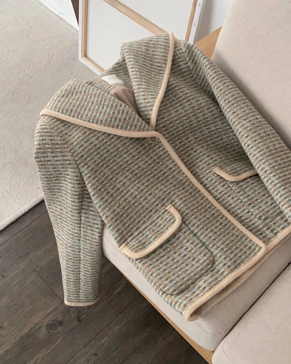 

New Winter Coat Womens Oversize Fashion Cashmere Wool Coats Outerwear Female Short Thickening Warm Woolen Overcoat Women Trench