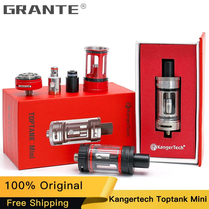 100% оригинал Kanger мини топ заполнения распылитель 4 мл Топ заполнены бак воздуха