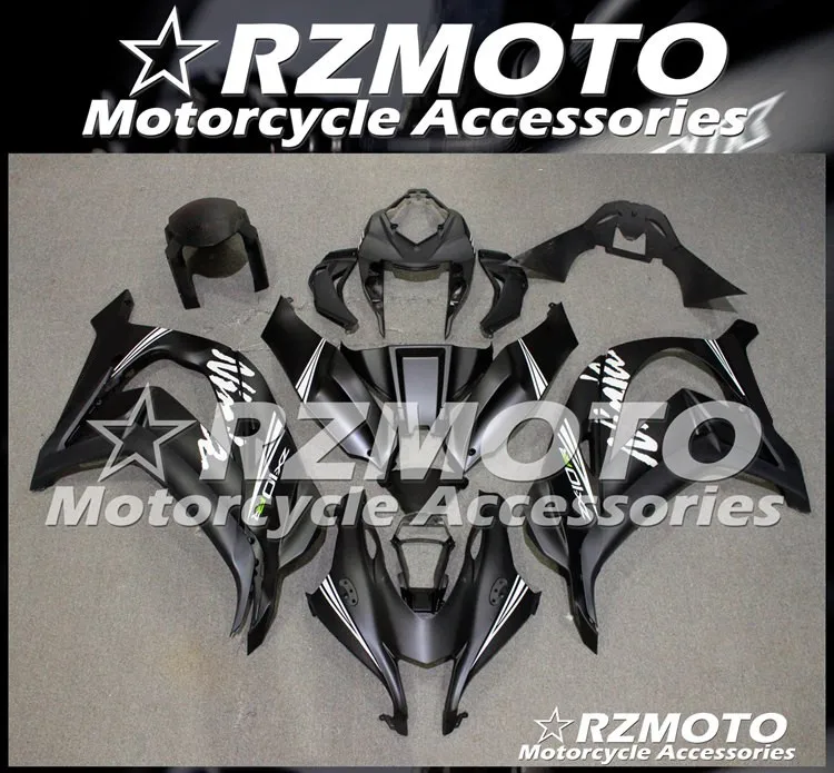 

New ABS Motorcycle Fairings kit Fit for Kawasaki Ninja ZX-10R 2016 2017 2018 2019 10R 16 17 18 19 Bodywork set black matte