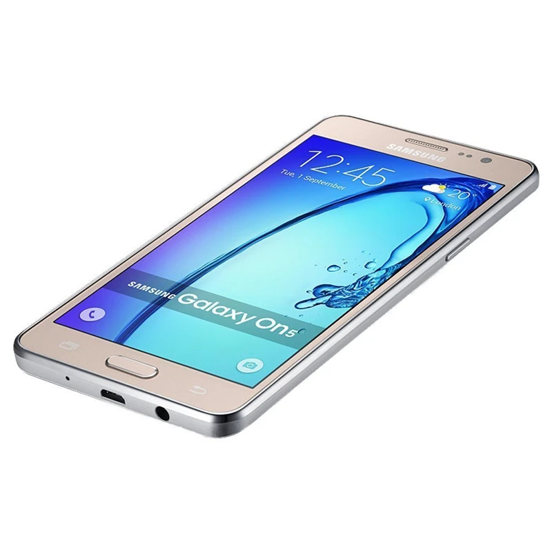 

Original Unlocked Samsung Galaxy On5 SM-G5500 Dual SIM Mobile Phone 5.0 " 1.5GB RAM 8GB ROM 8MP Quad Core 4G LTE Smartphone