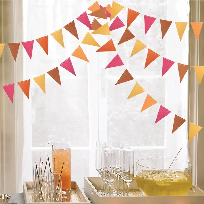 Гирлянда День благодарения баннер в виде кленового листа для украшения семейной